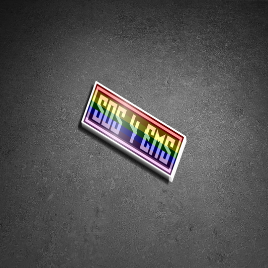 5" pride sticker