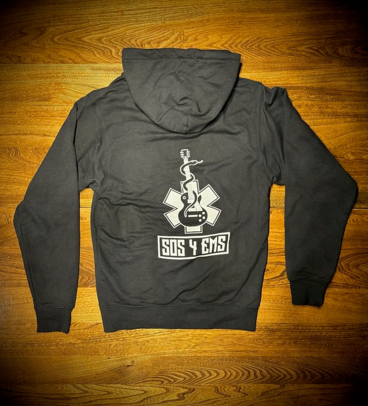 Black SOS4EMS hoodie